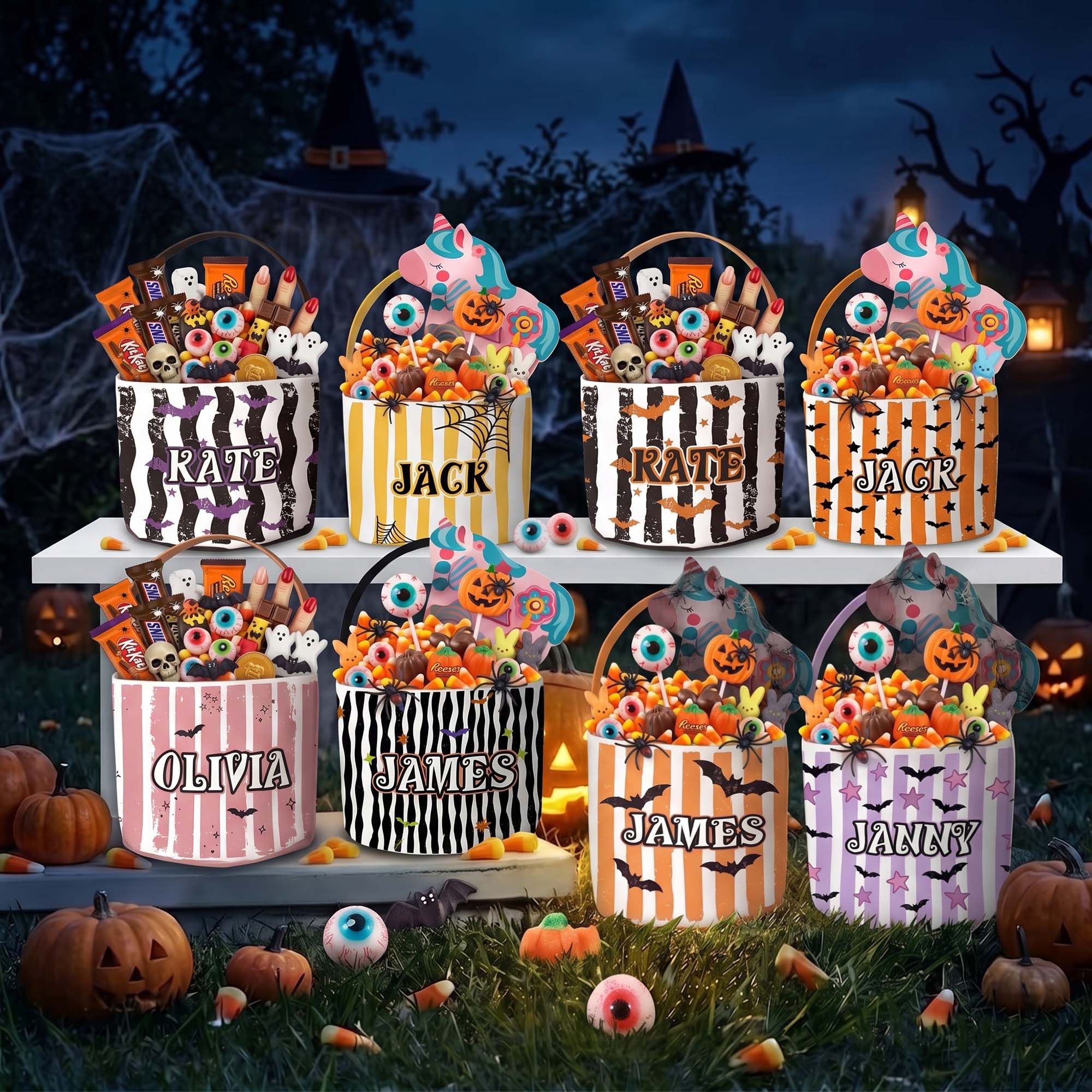 Kid Spooky Season - Personalized Basket