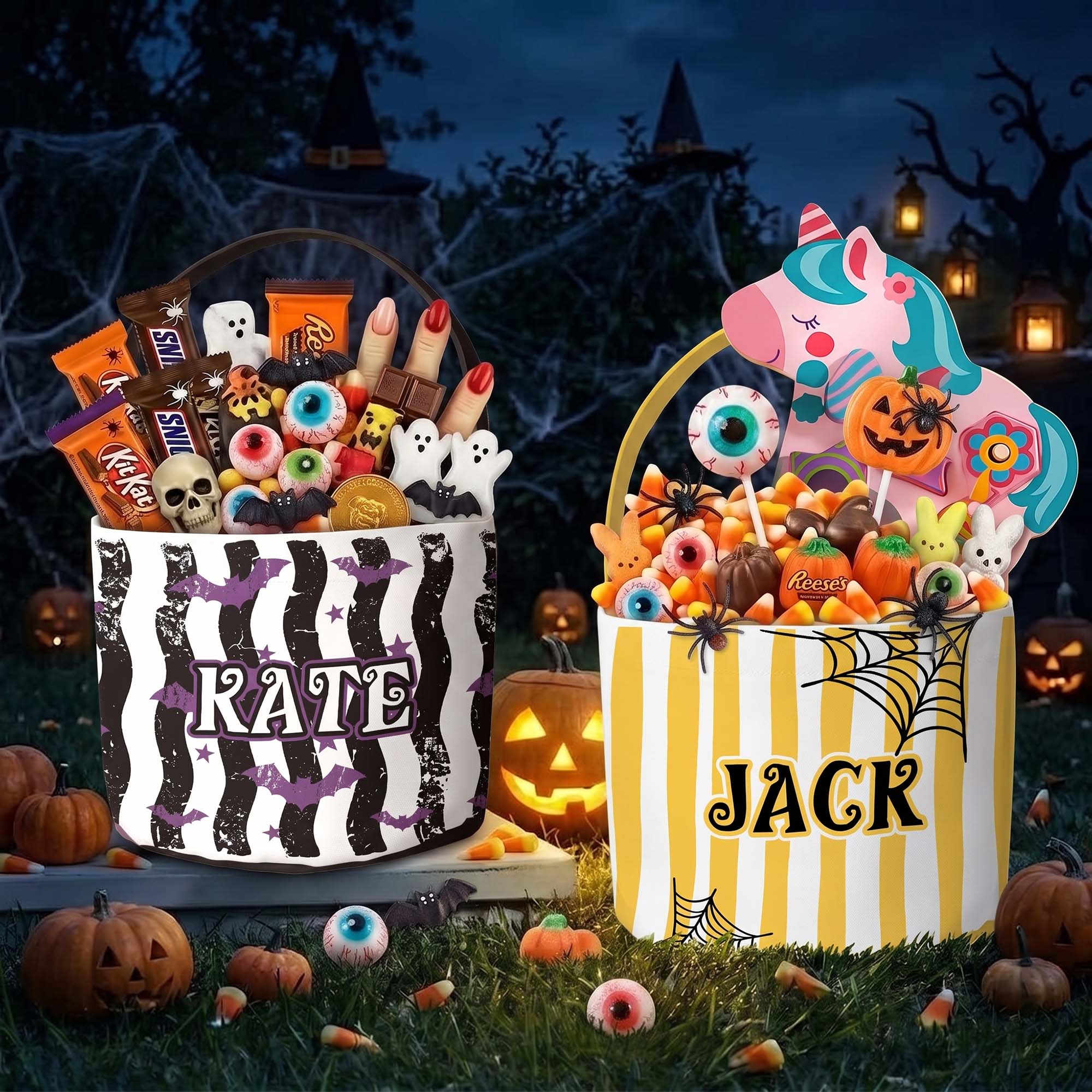 Kid Spooky Season - Personalized Basket