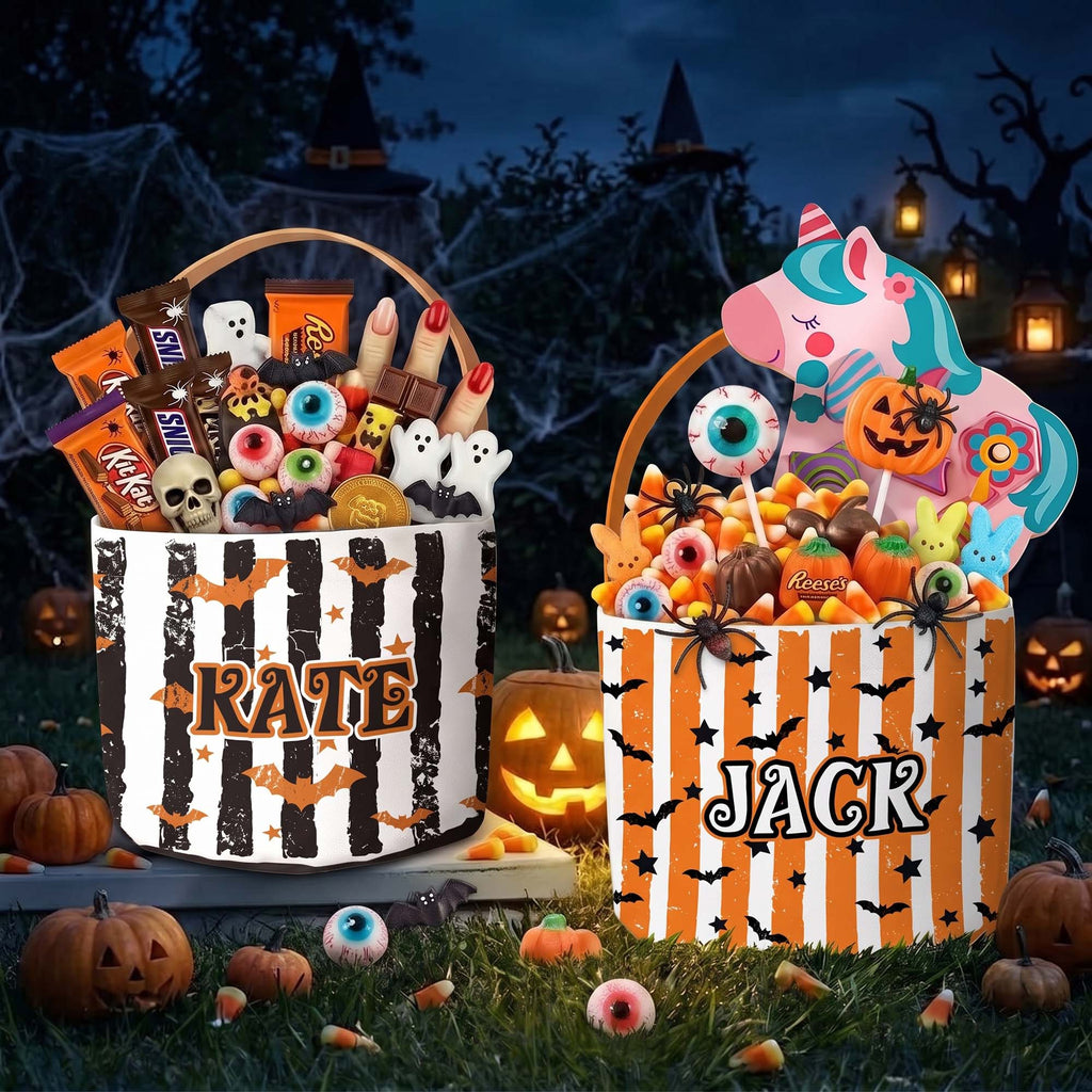 Kid Spooky Season - Personalized Basket