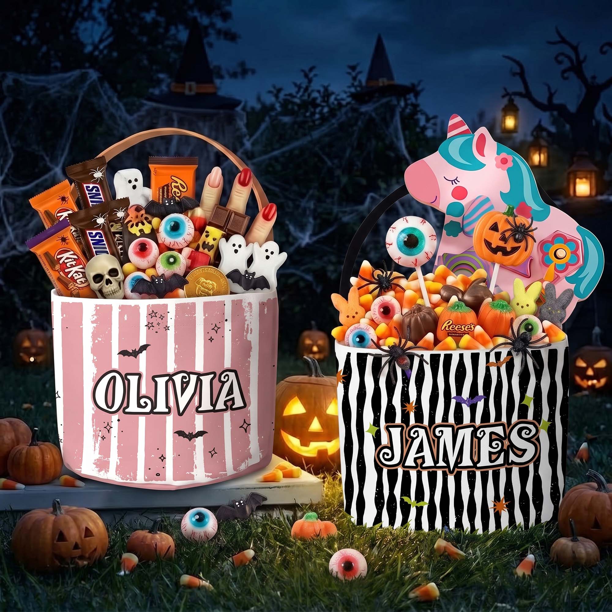 Kid Spooky Season - Personalized Basket