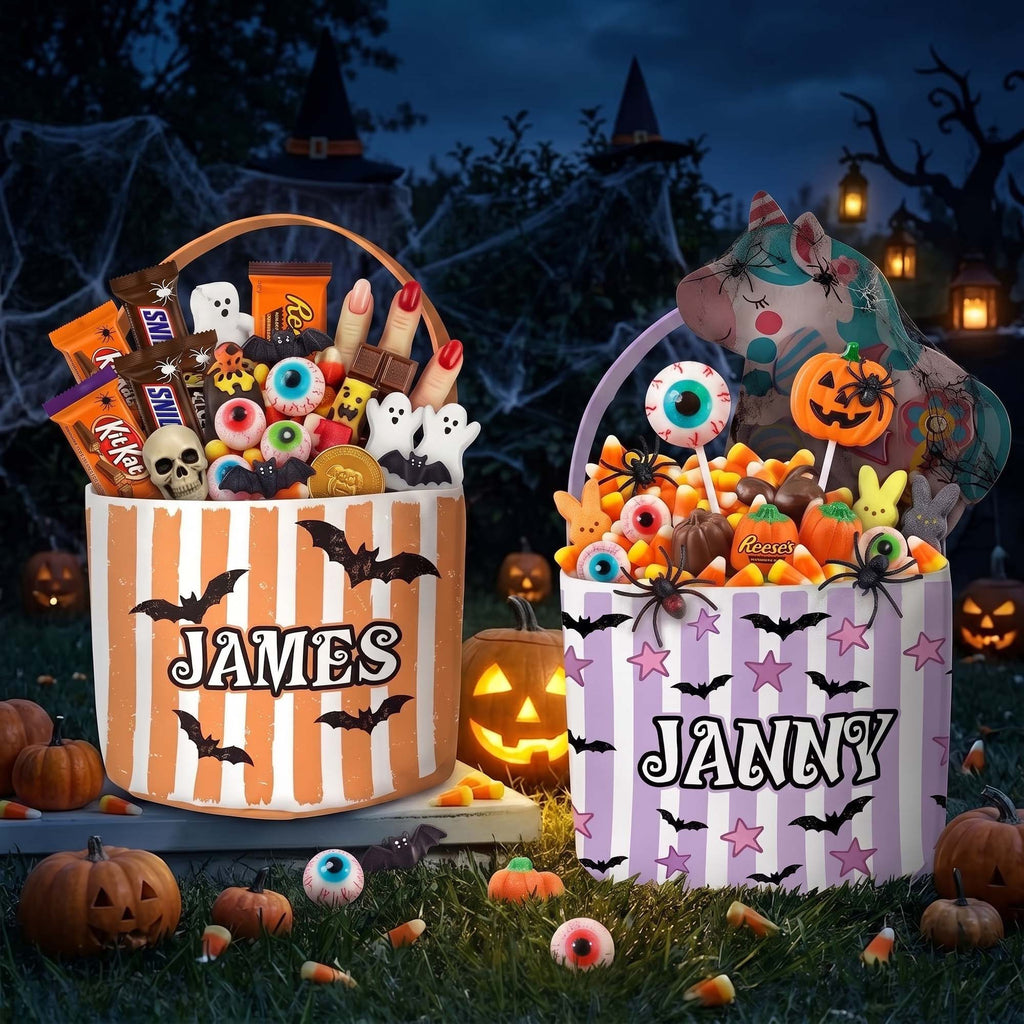 Kid Spooky Season - Personalized Basket