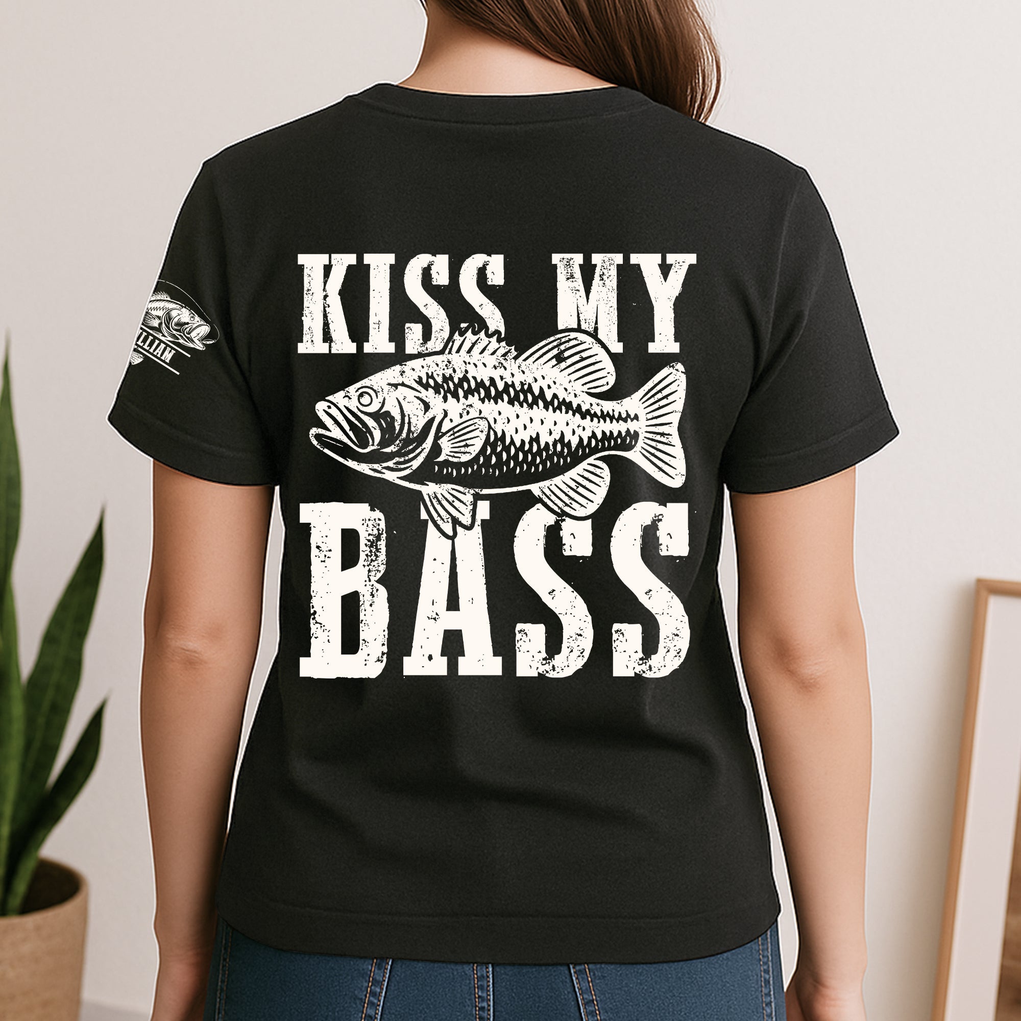 Kiss My Bass - Personalized Shirt