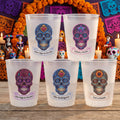 Let's Fiesta Mexican Cinco De Mayo Florals Fiesta Dia De Los Muertos - Personalized Cups