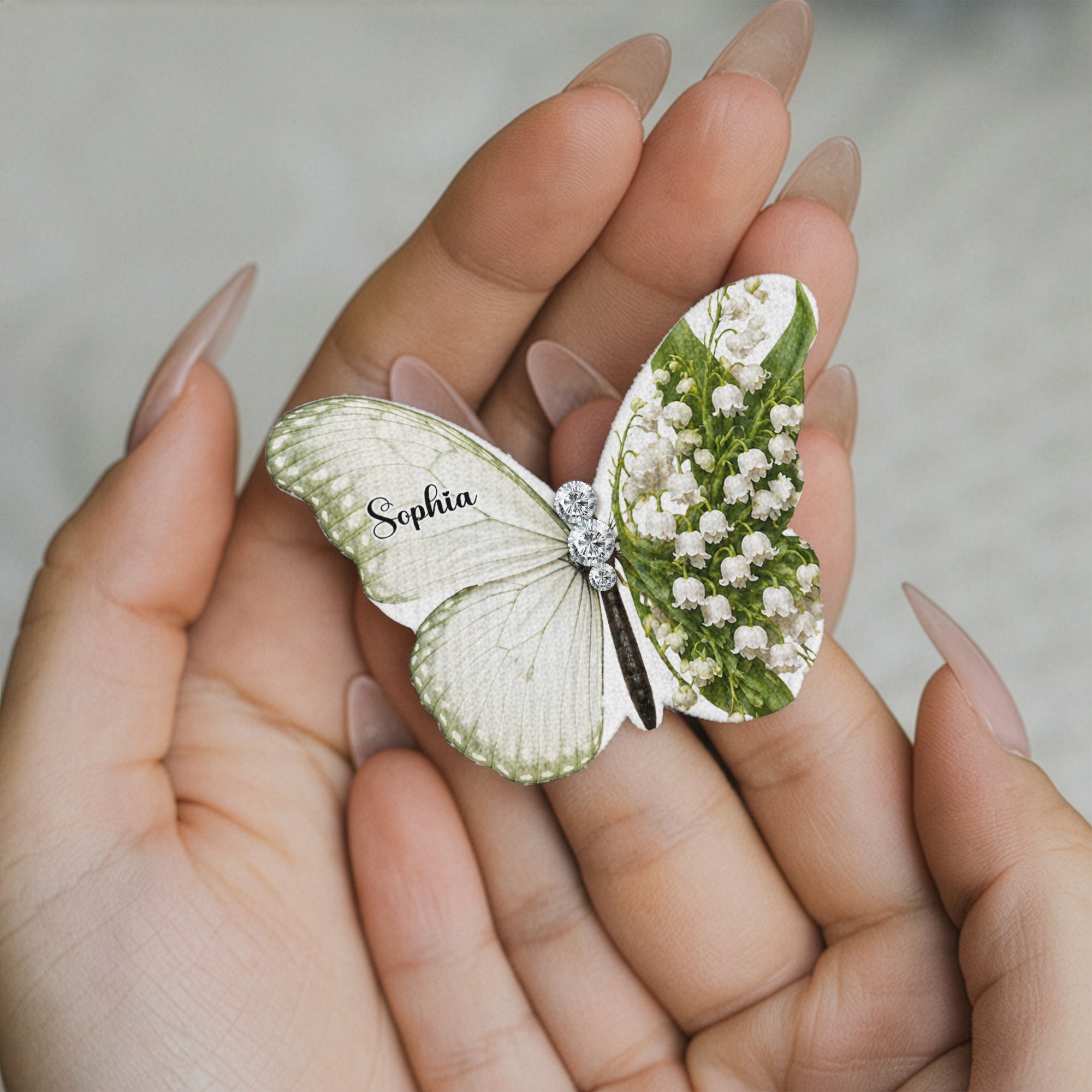 Memorial Wedding Gifts For Bride - Personalized Brooch