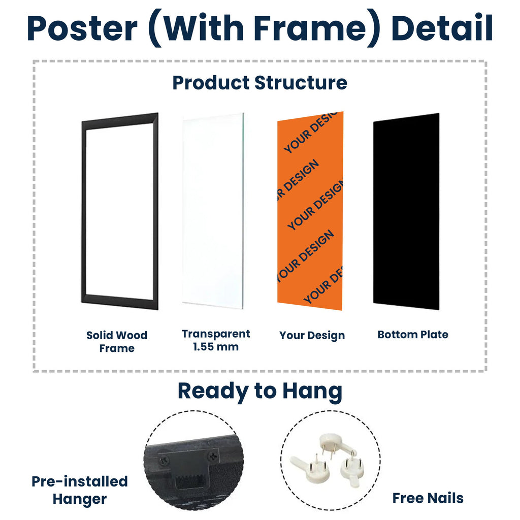 Nice Butt Custom Pet Photo Funny Scream Art - Personalized Poster