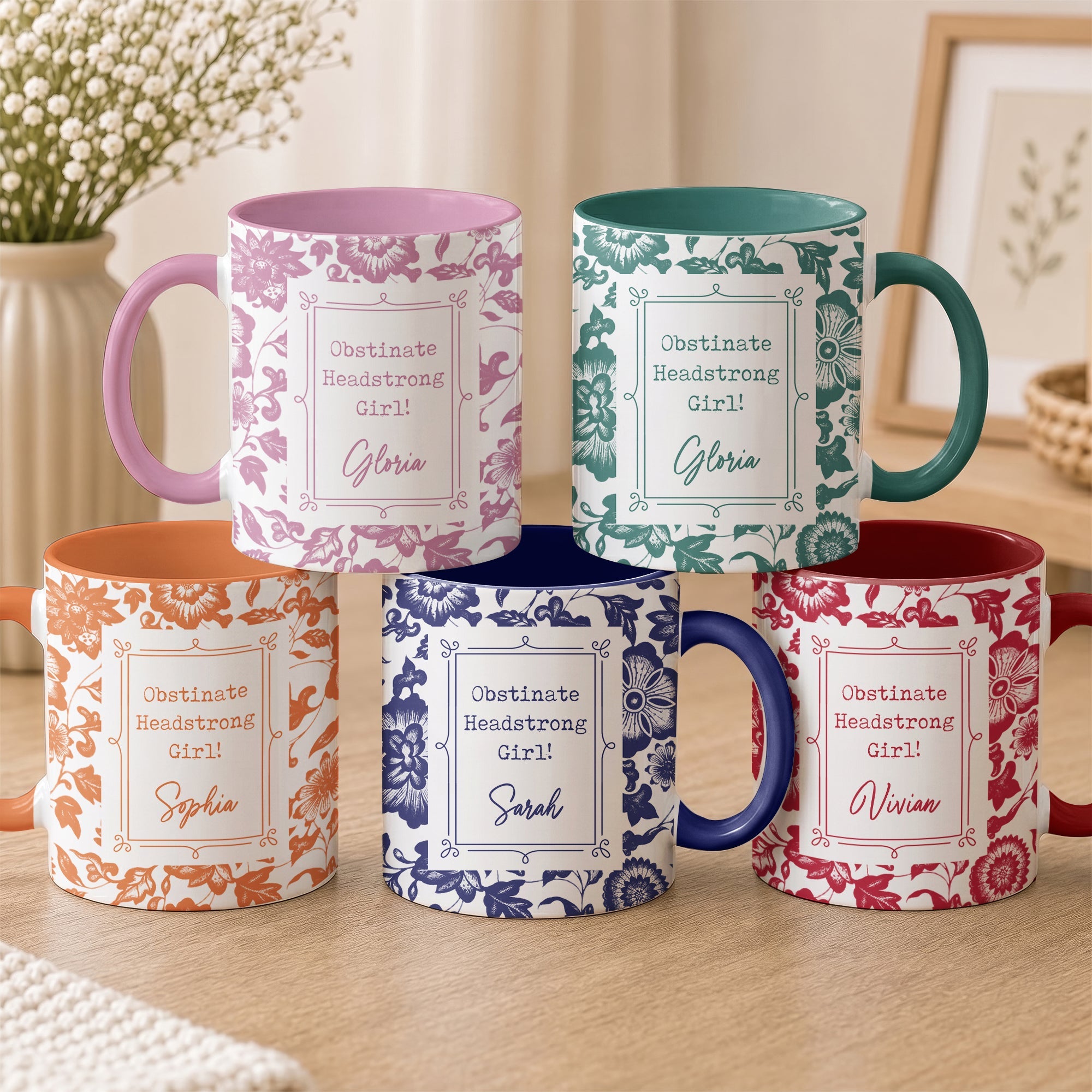 Obstinate Headstrong Girl! - Personalized Mug