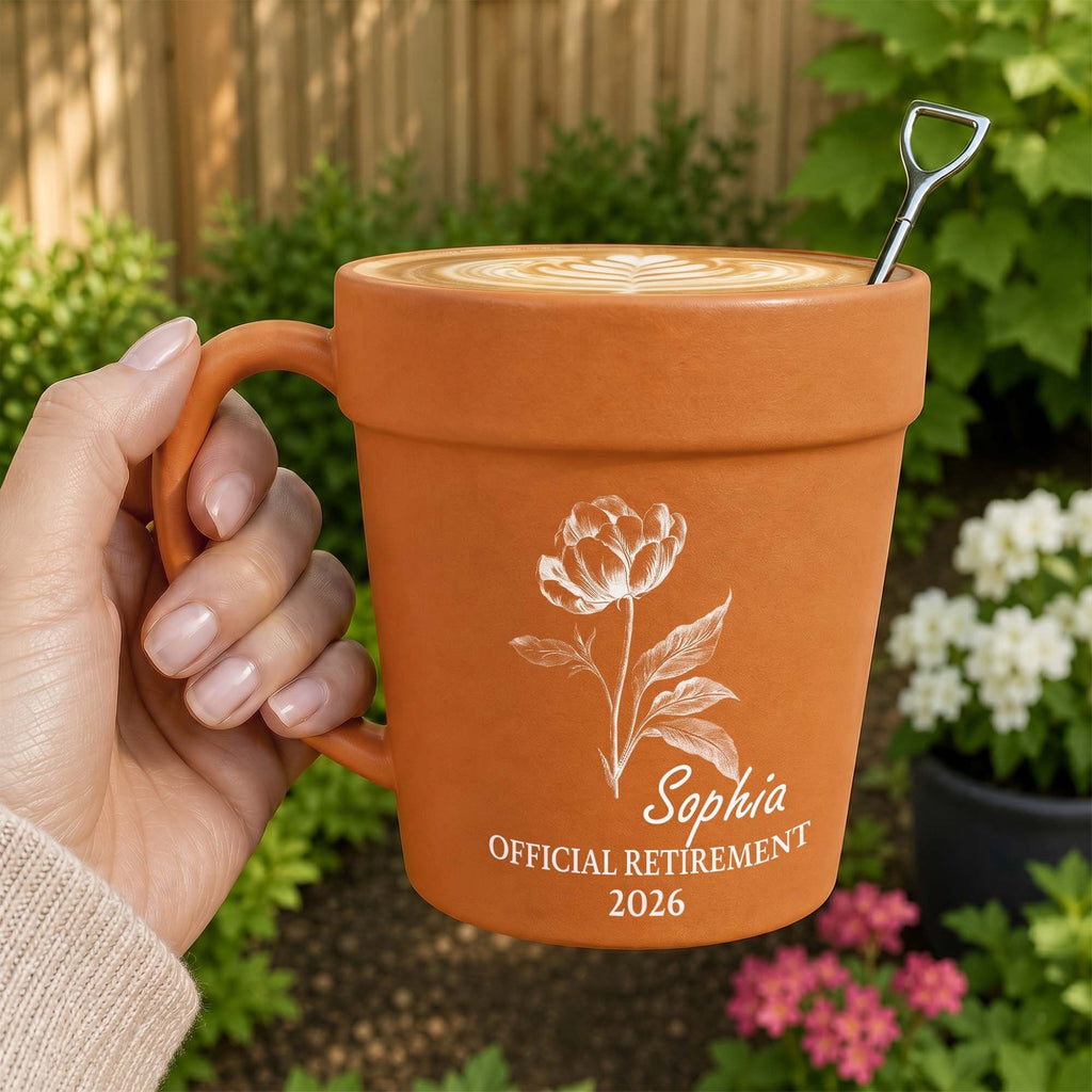 Officially Retired Happy Retirement Gift For Boss Co Workers - Personalized Mug