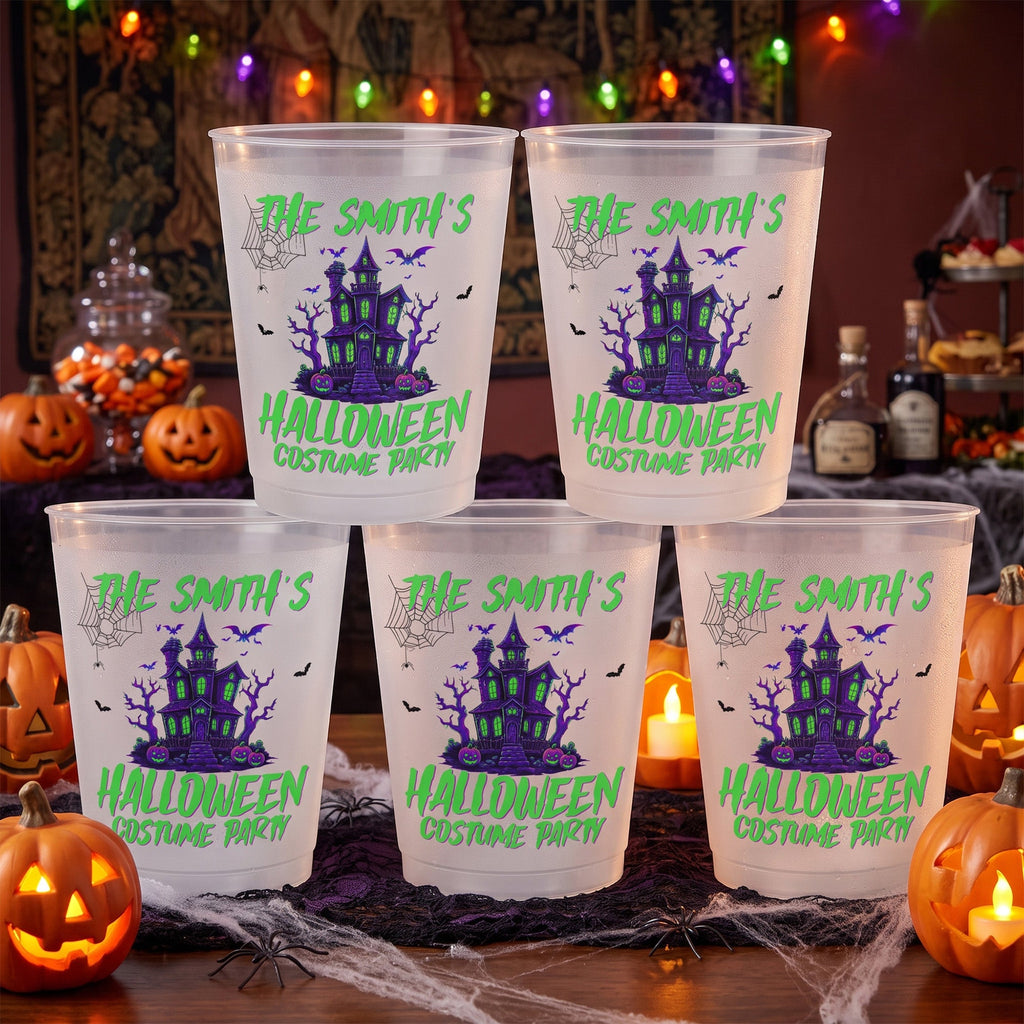 Our Family Halloween Party - Personalized Cups