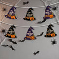 Our Family Part Halloween Witch Theme - Personalized Garland Banner