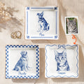 Pet Portrait Water Color - Personalized Jewelry Dish