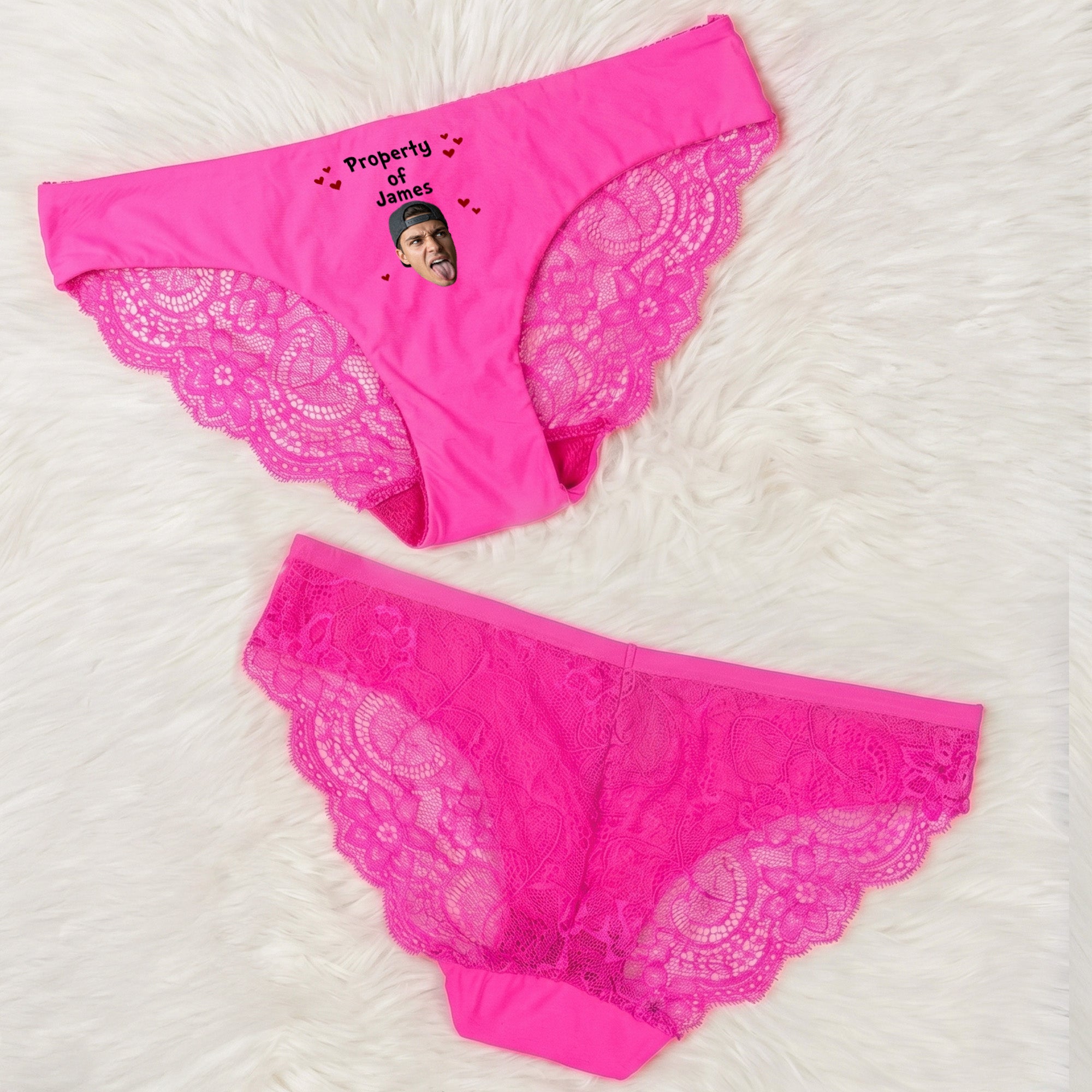 Property Of Anniversary Gift For Wife, Girlfriend - Upload His Face On - Personalized Panty