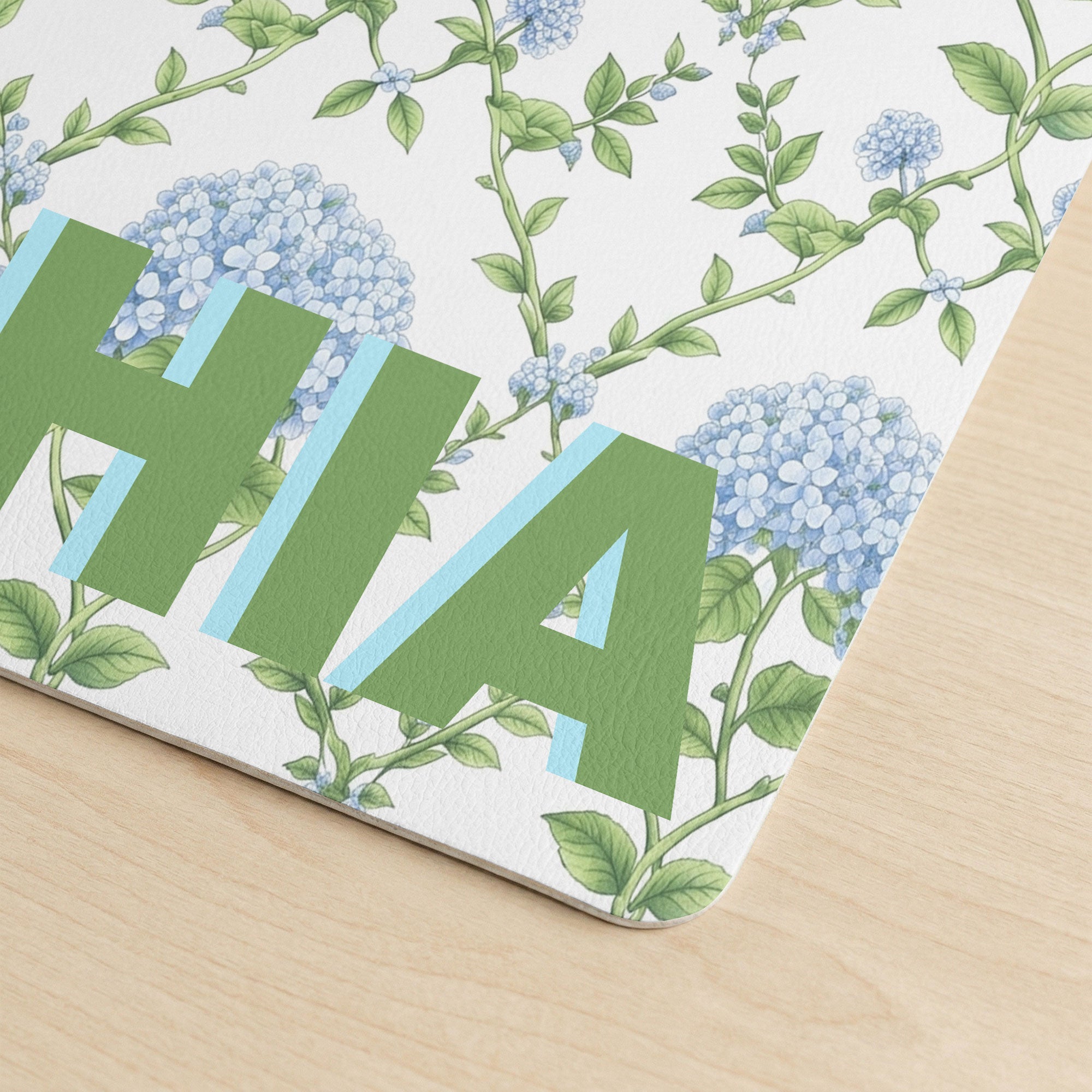 Shadow Initials Gift For Friends Girlfriend Wife Coworker Teacher - Personalized Desk Mat