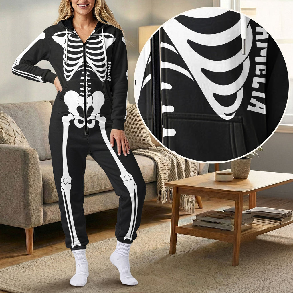 Skeleton Family Funny - Personalized Pajamas