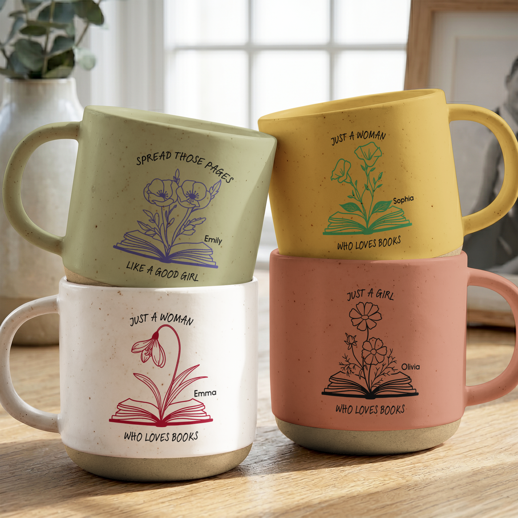 Spread Those Pages Like A Good Girl - Personalized Mug