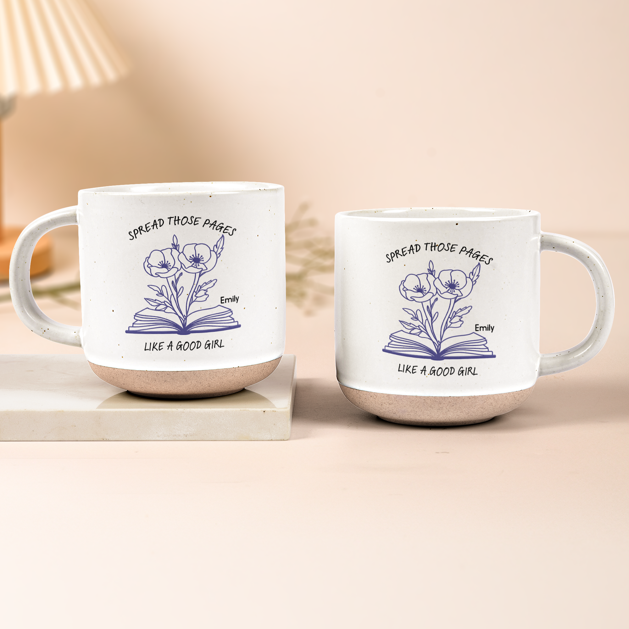 Spread Those Pages Like A Good Girl - Personalized Mug