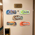 Summer Flip Flops - Cruise Door Signs Stateroom Decor Cruising Family Vacation, Girls Trip - Personalized Magnet