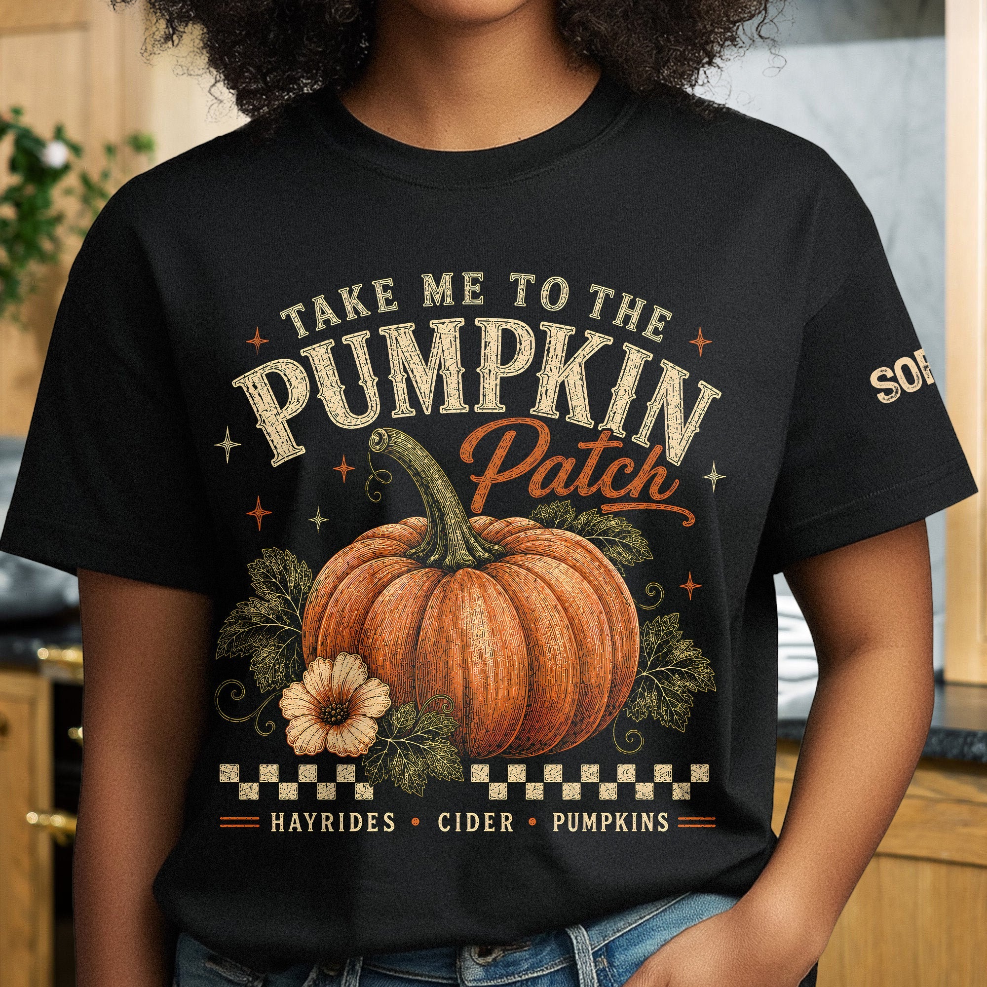 Take Me To The Pumpkin Patch - Personalized Shirt