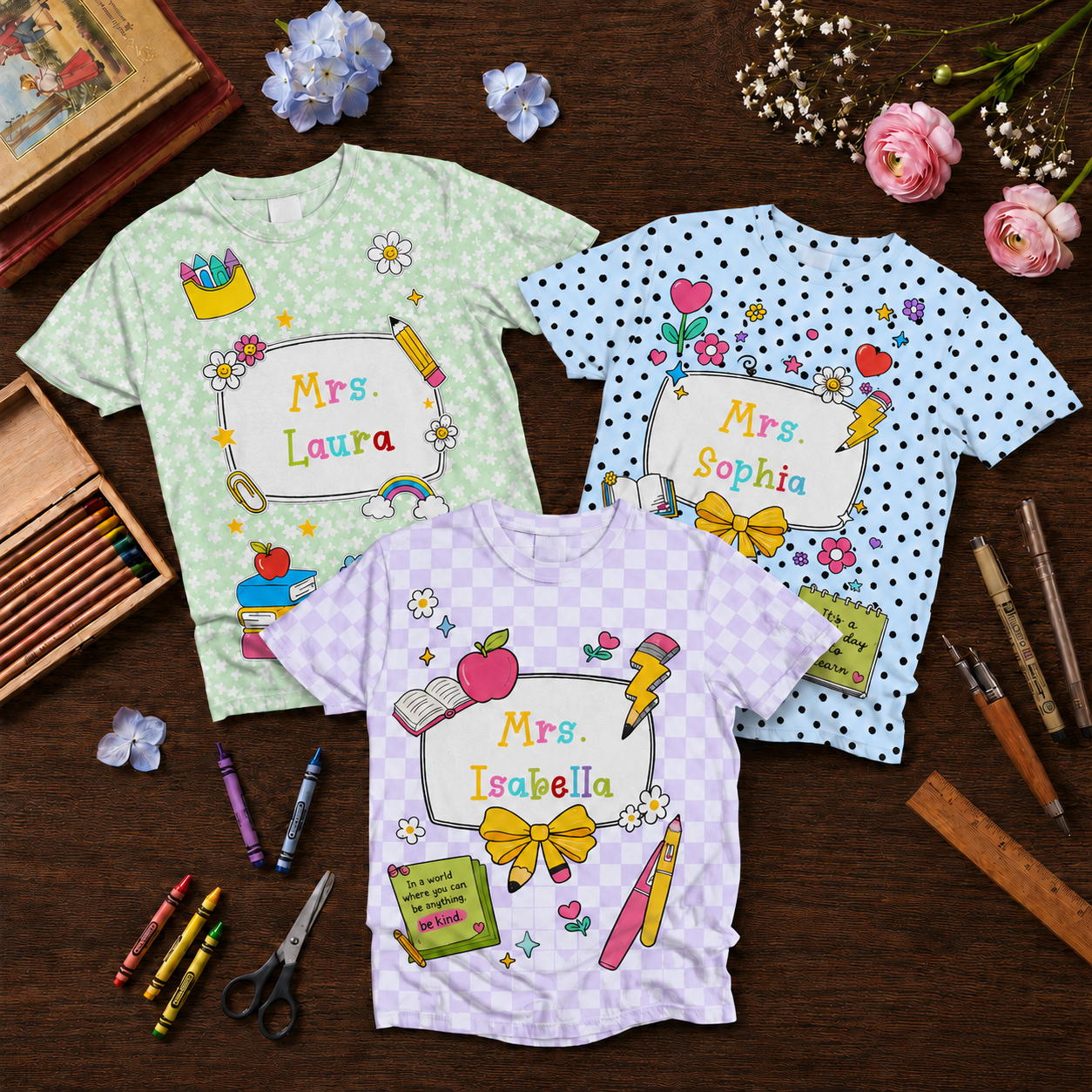 Teacher Composition Book Design - Personalized Shirt