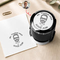Teacher Face Good Job - Personalized Stamp