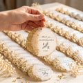 Thank You For Celebrating With Us Wedding Favors Guest Gifts - Personalized Resin Ornament