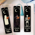 The Reader Halloween Gothic Style For Book Lovers - Custom Bookmark