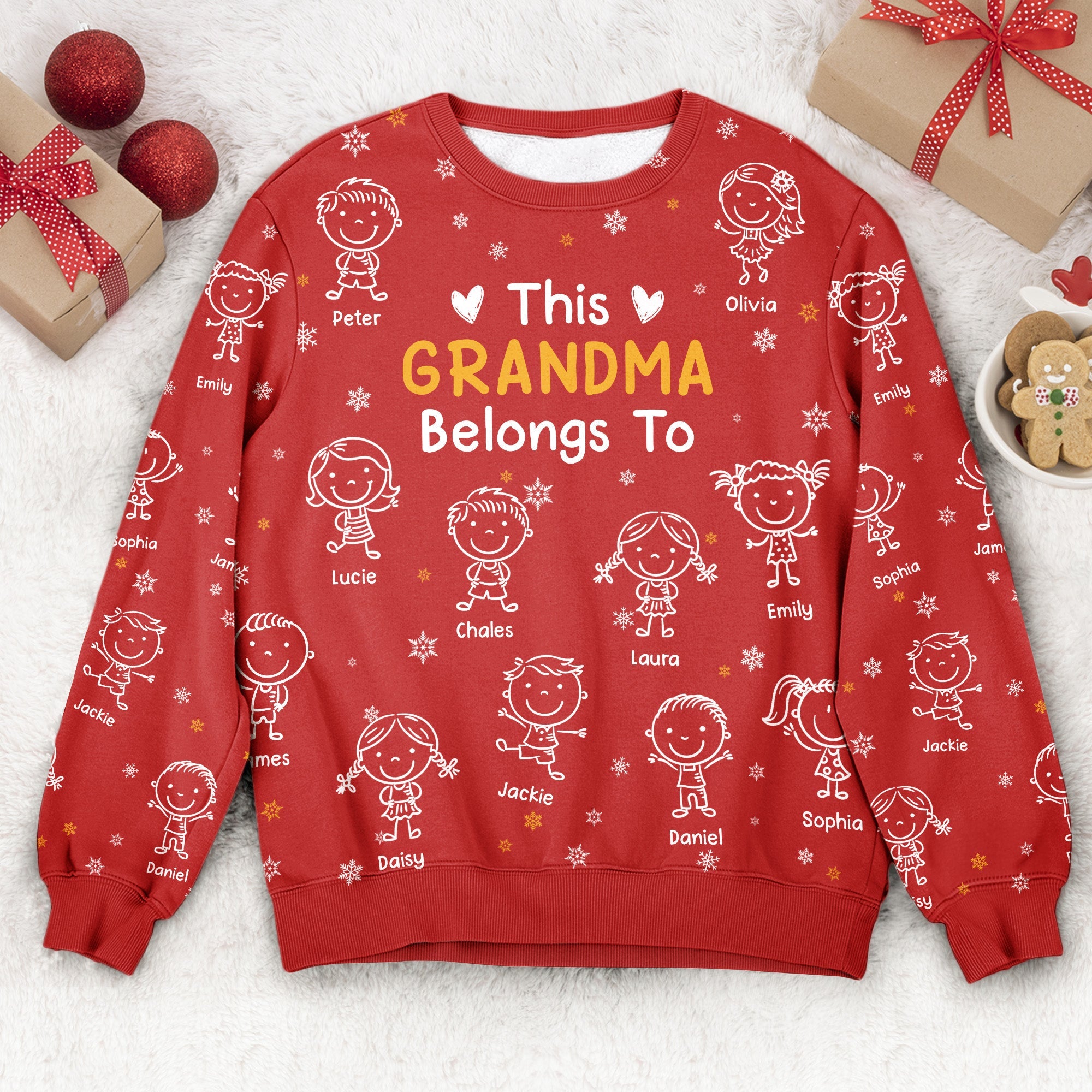 This Grandma Belongs To Doodle Art - Personalized Shirt