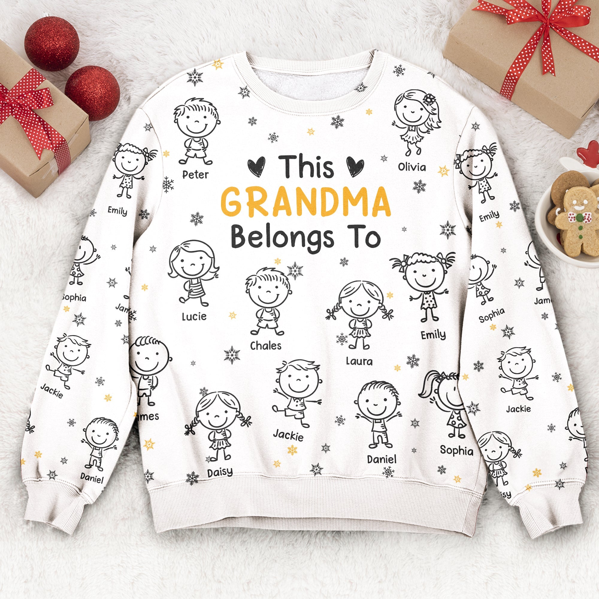 This Grandma Belongs To Doodle Art - Personalized Shirt