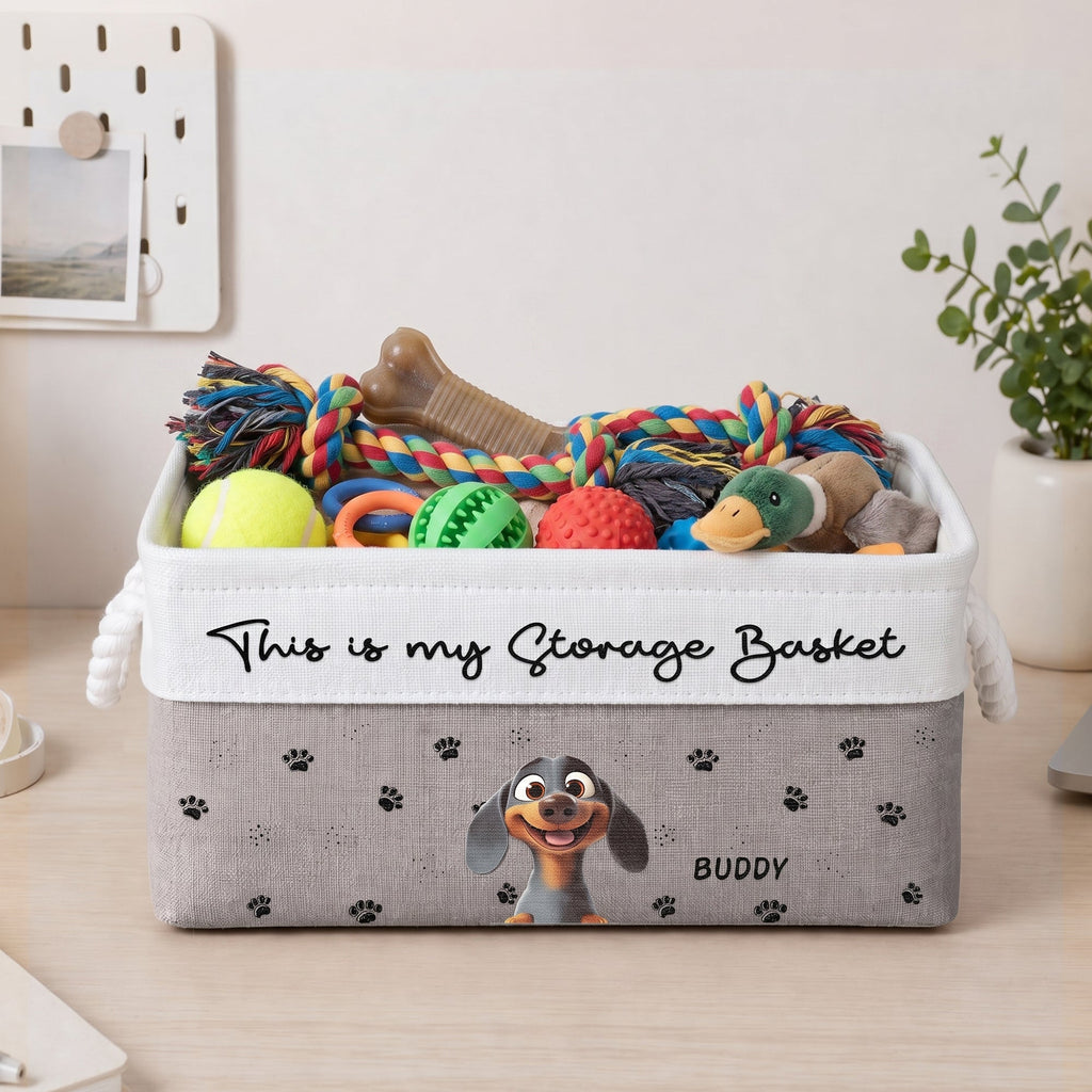 This Is My Storage Basket - Personalized Storage Basket