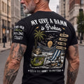 Too Old To Care Club - Funny Gift For Him, Dad, Husband, Boss, Retirement Gifts - Personalized Shirt