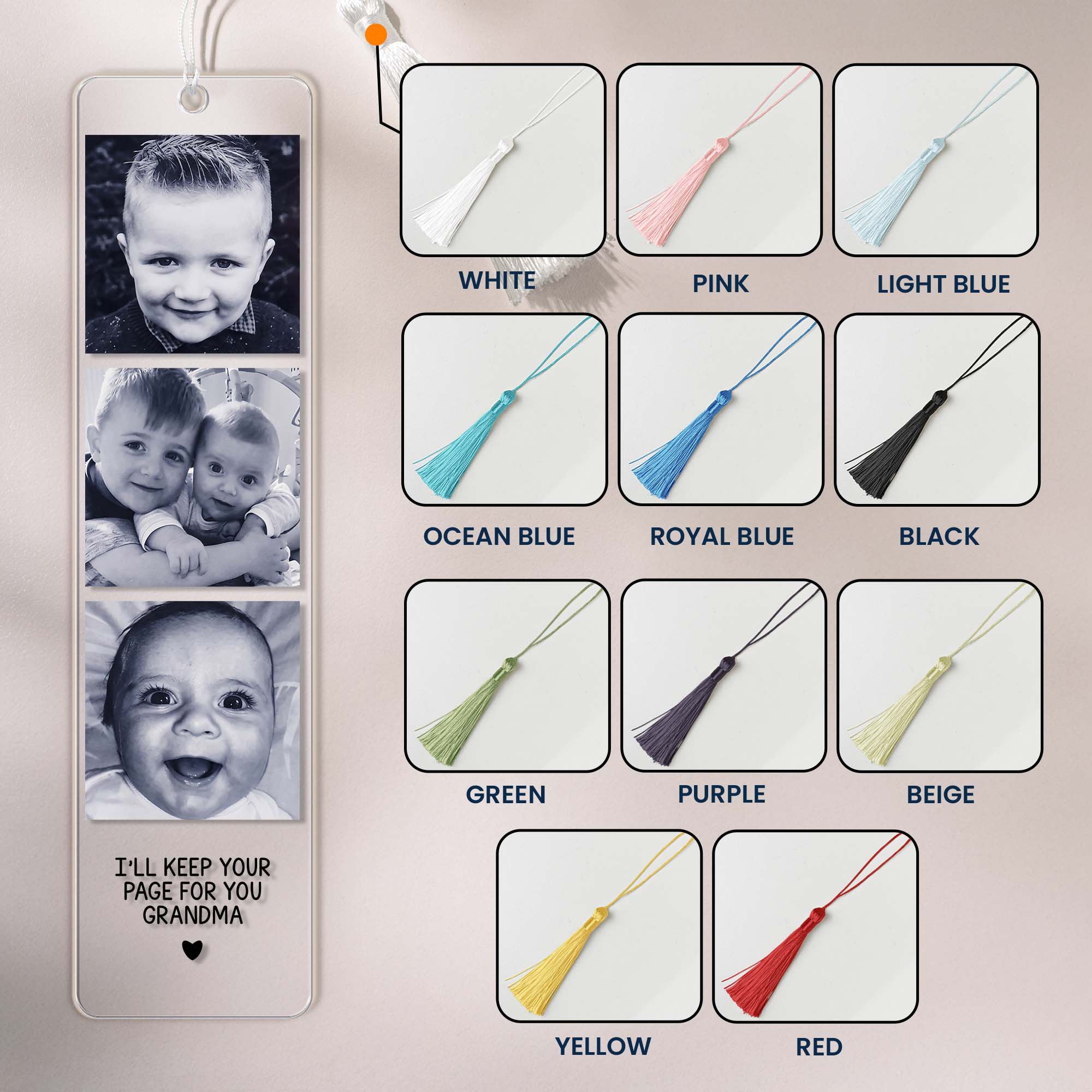 We'll Keep Your Page For You - Custom Bookmark