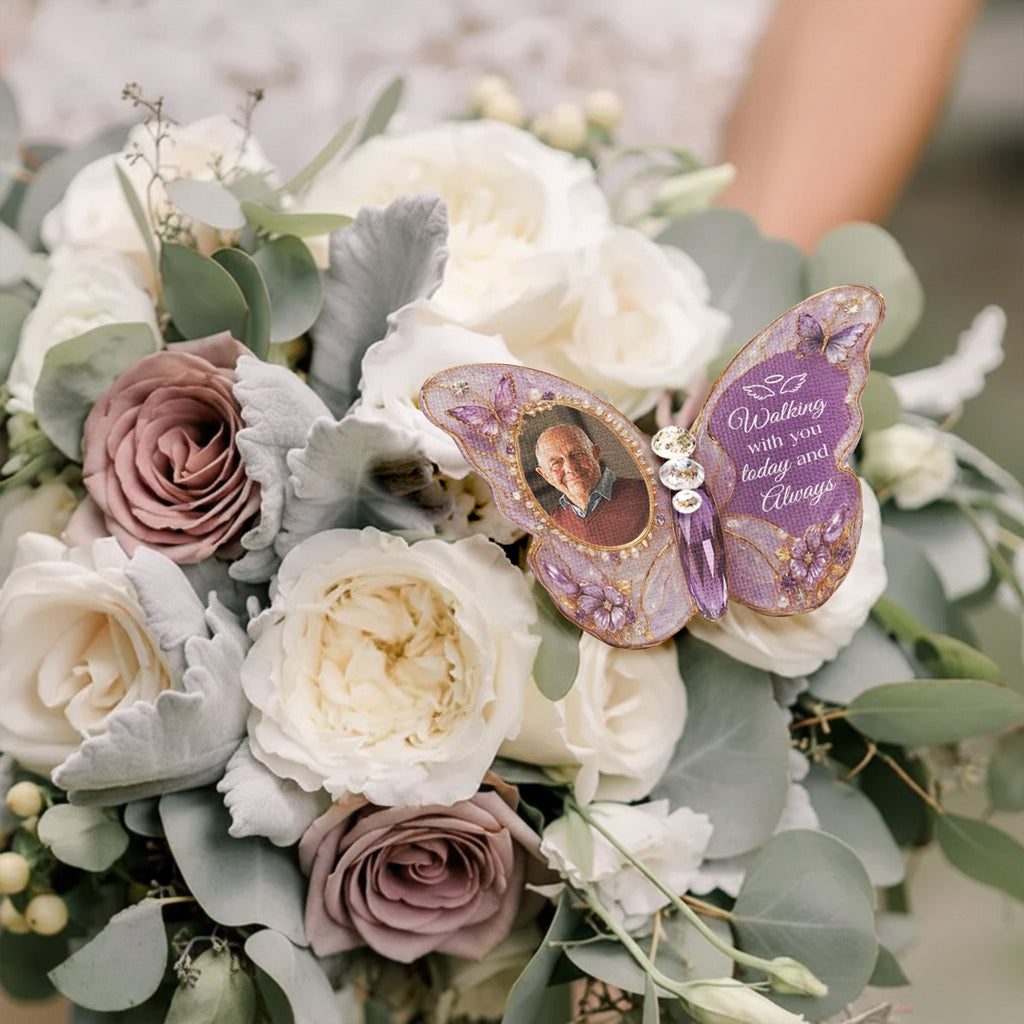 Wedding Bridal Keepsake Wedding Gifts For Bride - Personalized Brooch