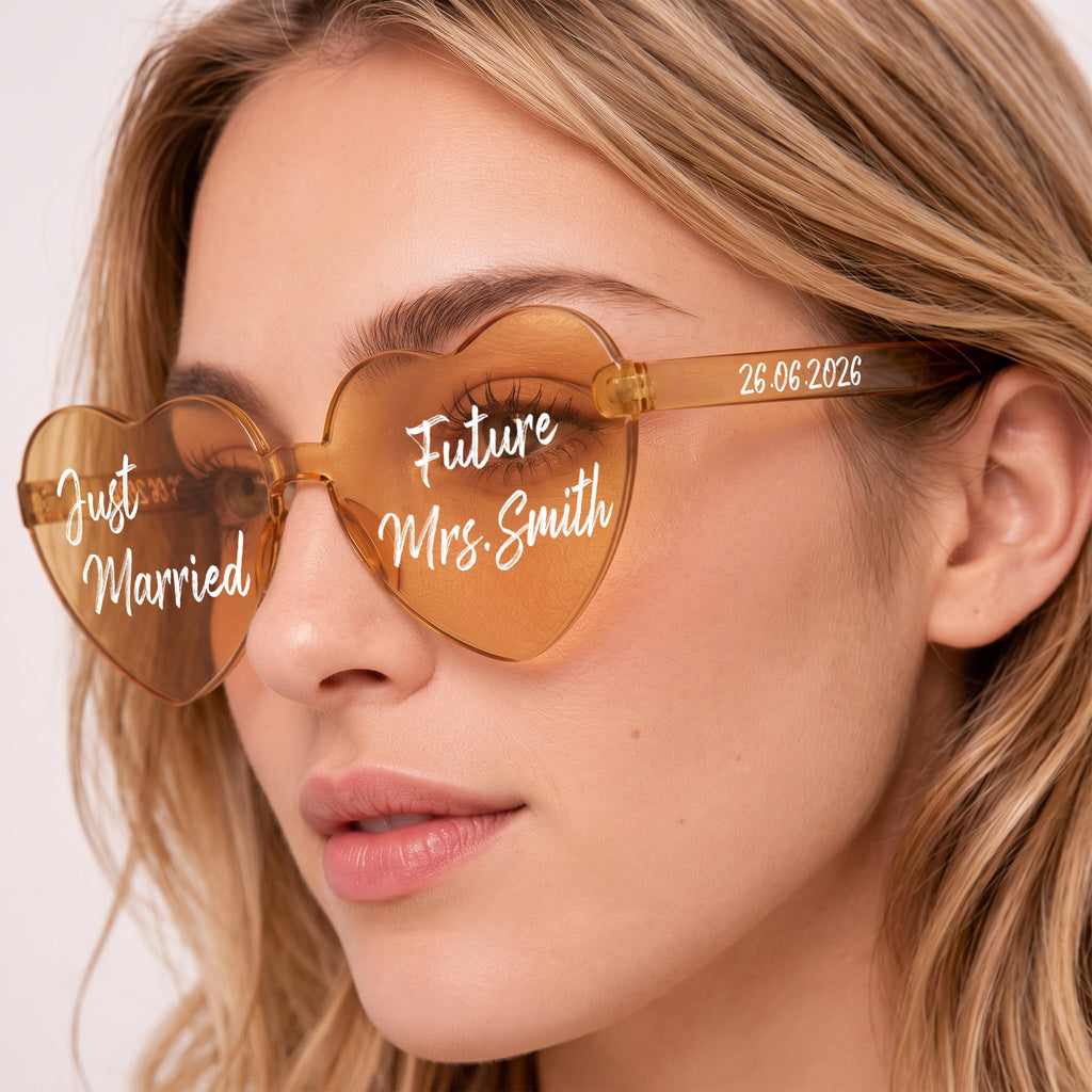 Wedding Favors For Guests - Customize Message - Personalized Party Sunglasses
