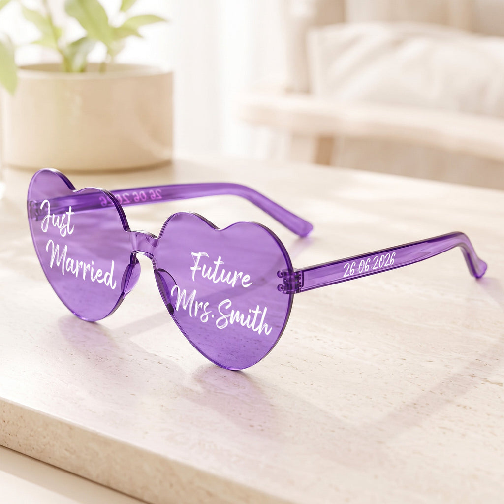 Wedding Favors For Guests - Customize Message - Personalized Party Sunglasses