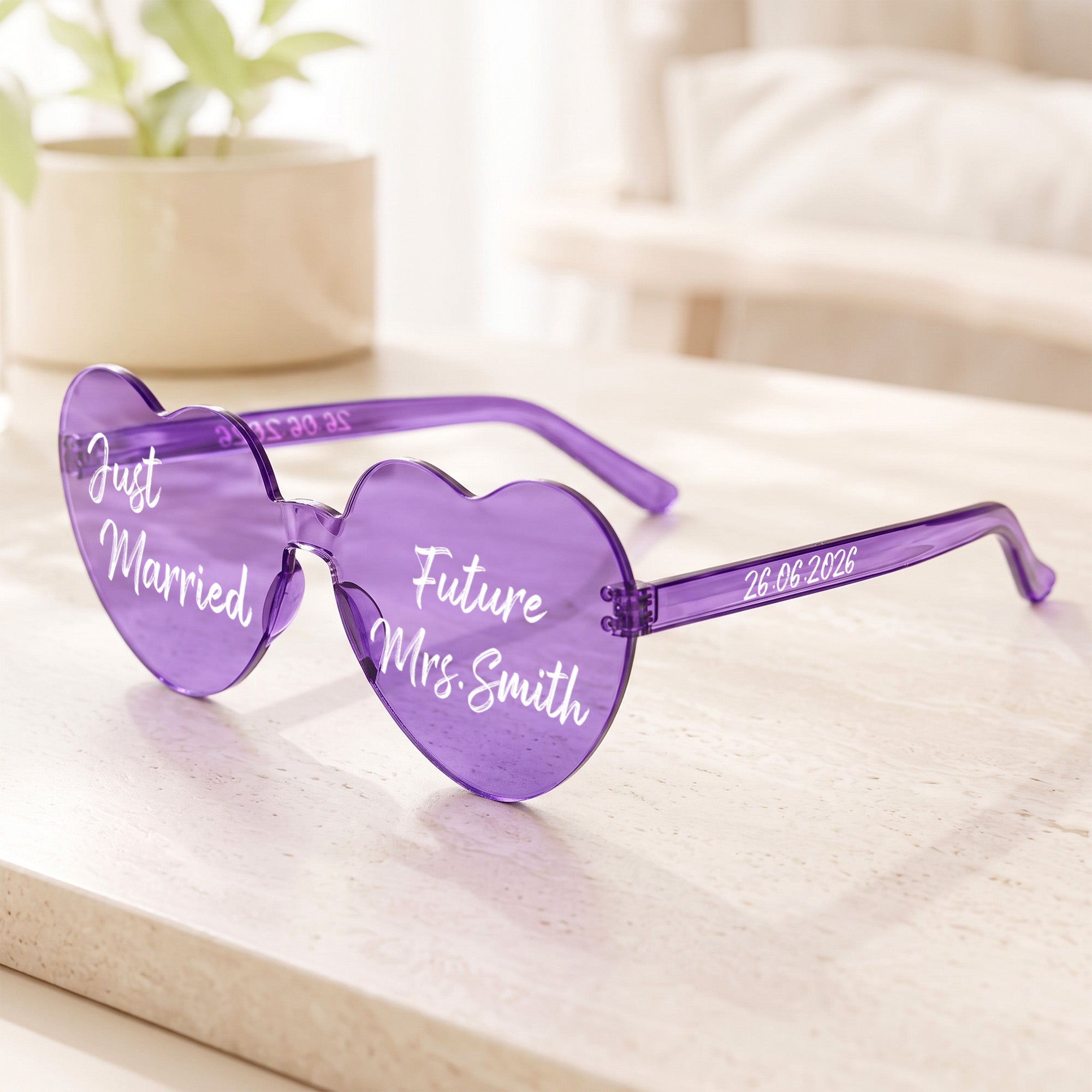 Wedding Favors For Guests - Customize Message - Personalized Party Sunglasses
