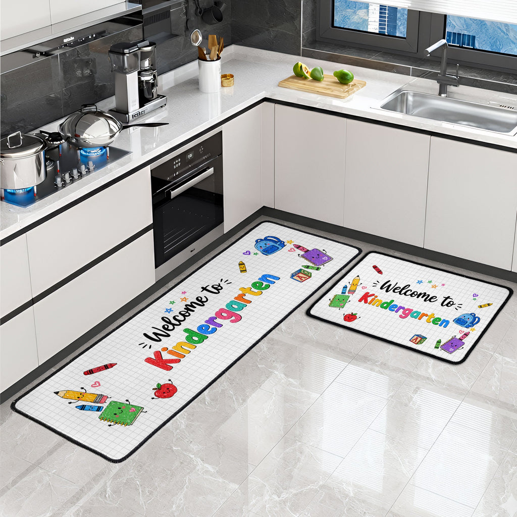 Welcome Class First Day Of School - Personalized Runner Rug