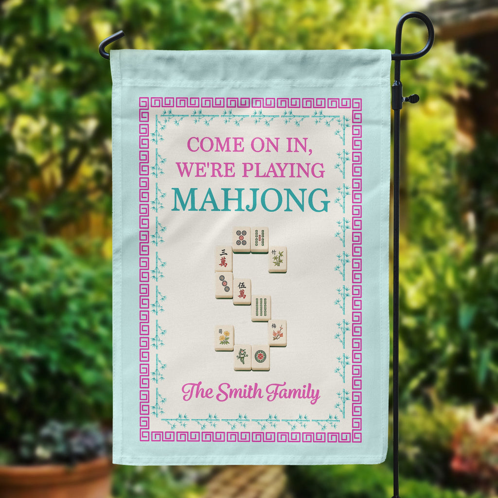 Welcome To The Crack House - Personalized Flag