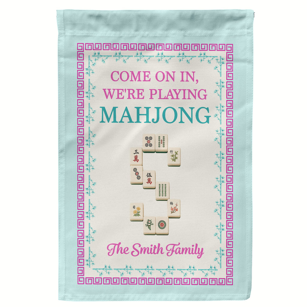 Welcome To The Crack House - Personalized Flag