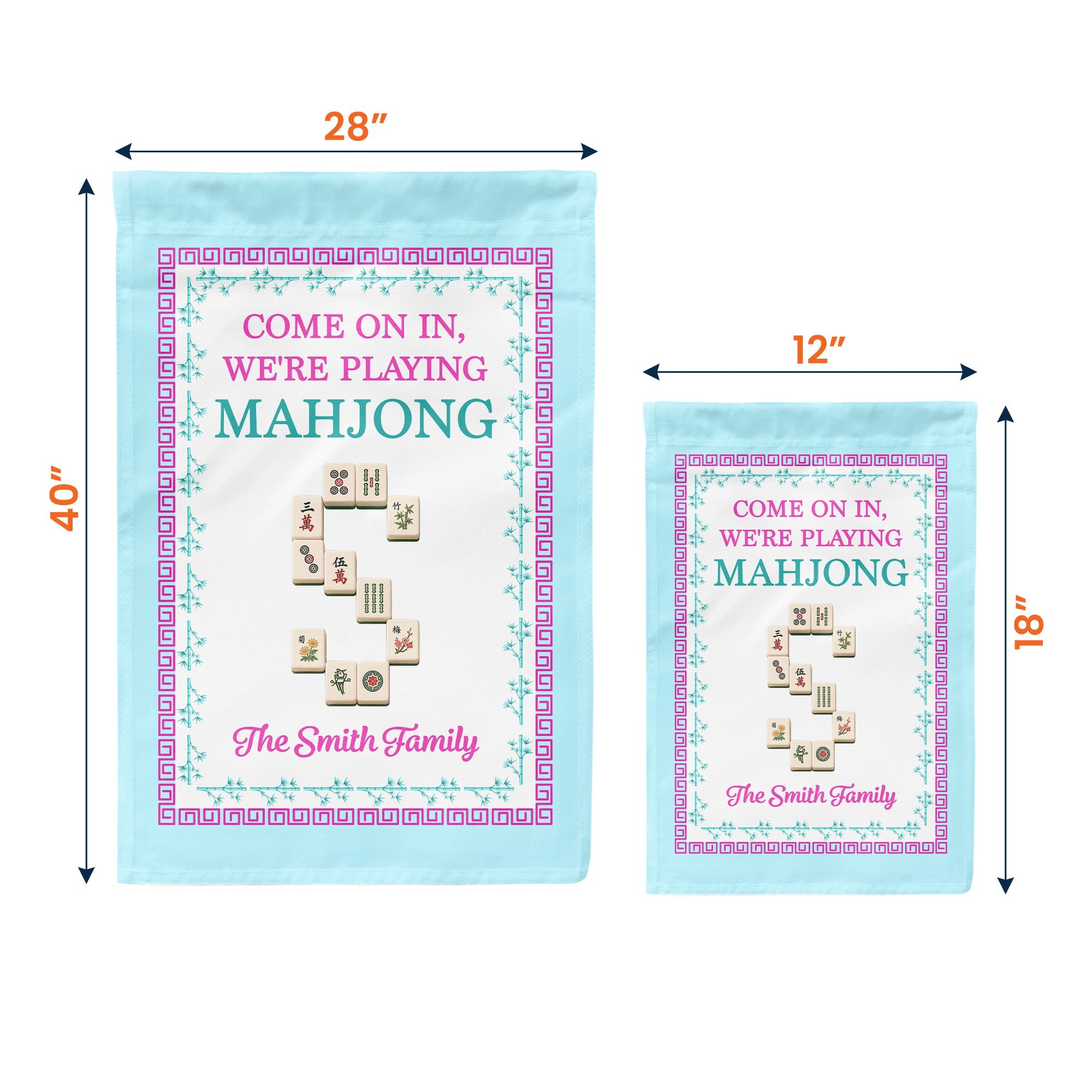 Welcome To The Crack House - Personalized Flag