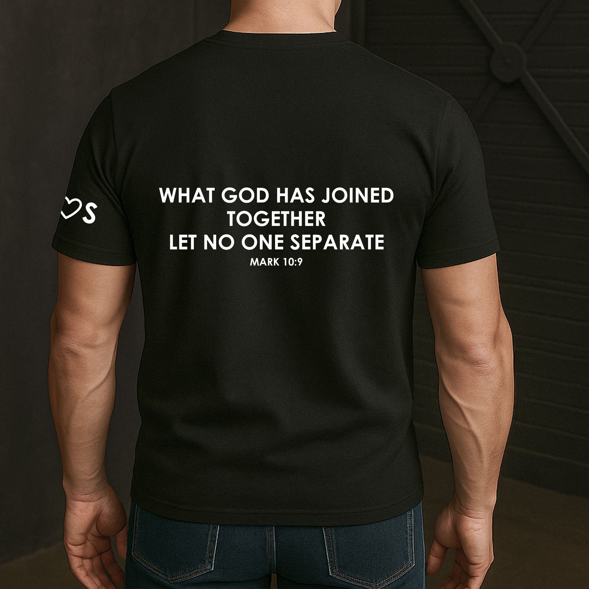 What God Has Joined Together Let No One Separate - Personalized Shirt