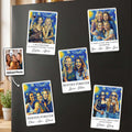 A True Friendship Is A Journey Custom Photo Van Gogh Art - Personalized Magnet