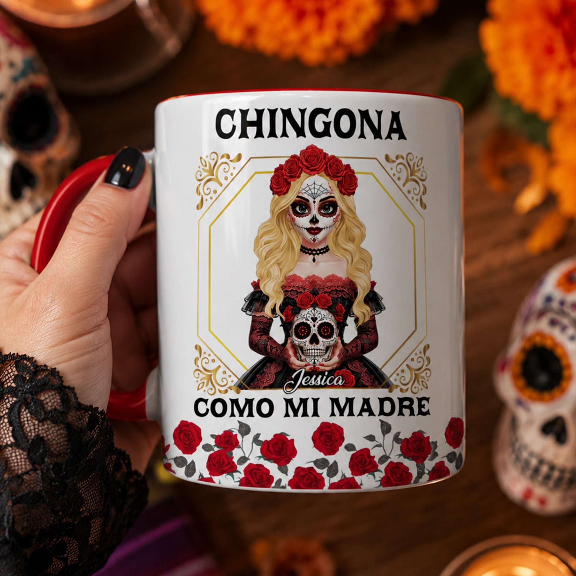 Always Chingona Sometimes Cabrona But Never Pendeja Mexican Latinos - Personalized Mug