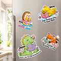 Animal Bookish Puns Gift For Book Lover - Personalized Magnet