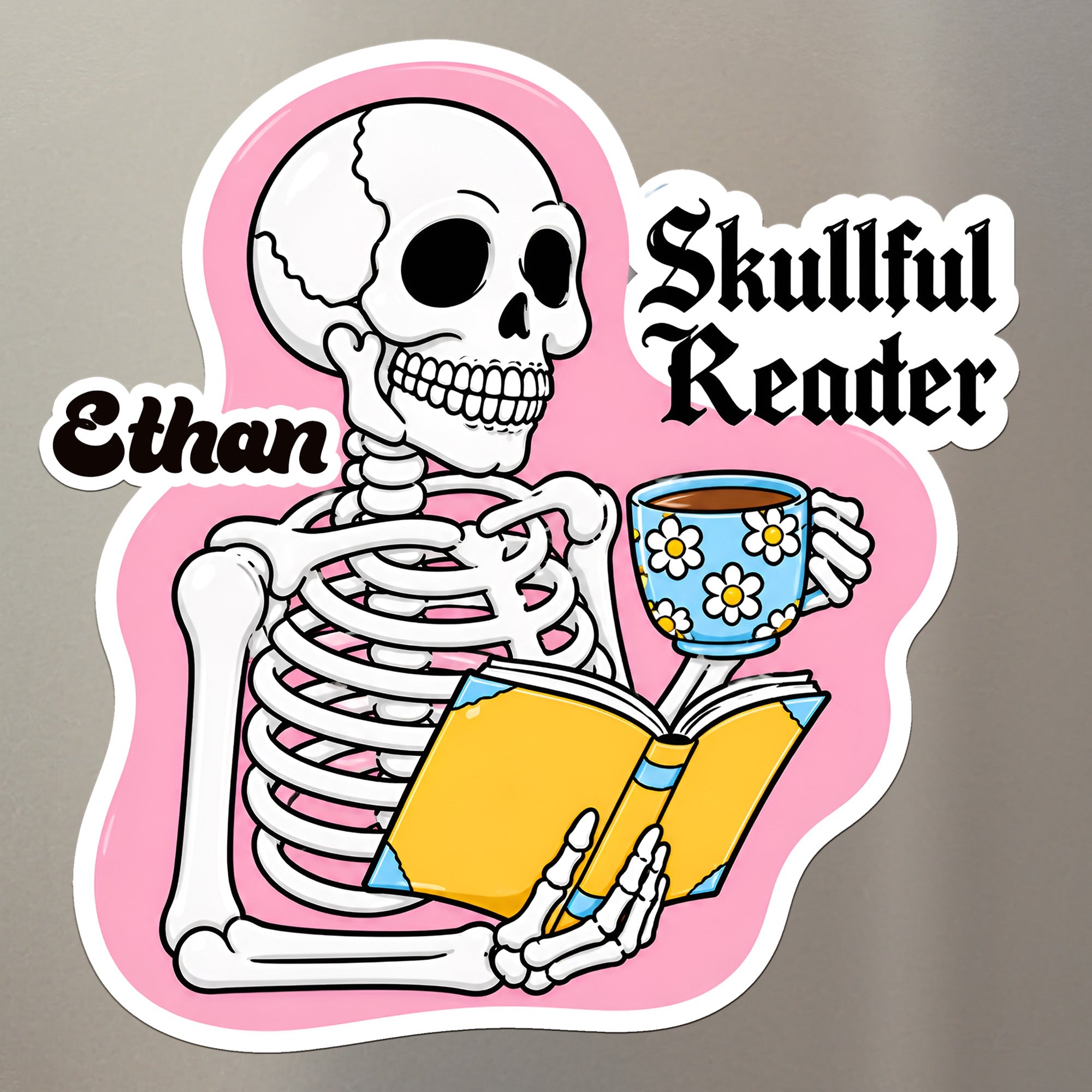 Animal Bookish Puns Gift For Book Lover - Personalized Magnet