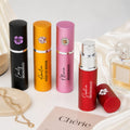 Custom Name & Birth Flower Wedding Gifts For Her, Bridesmaid - Personalized Mini Perfume Bottle