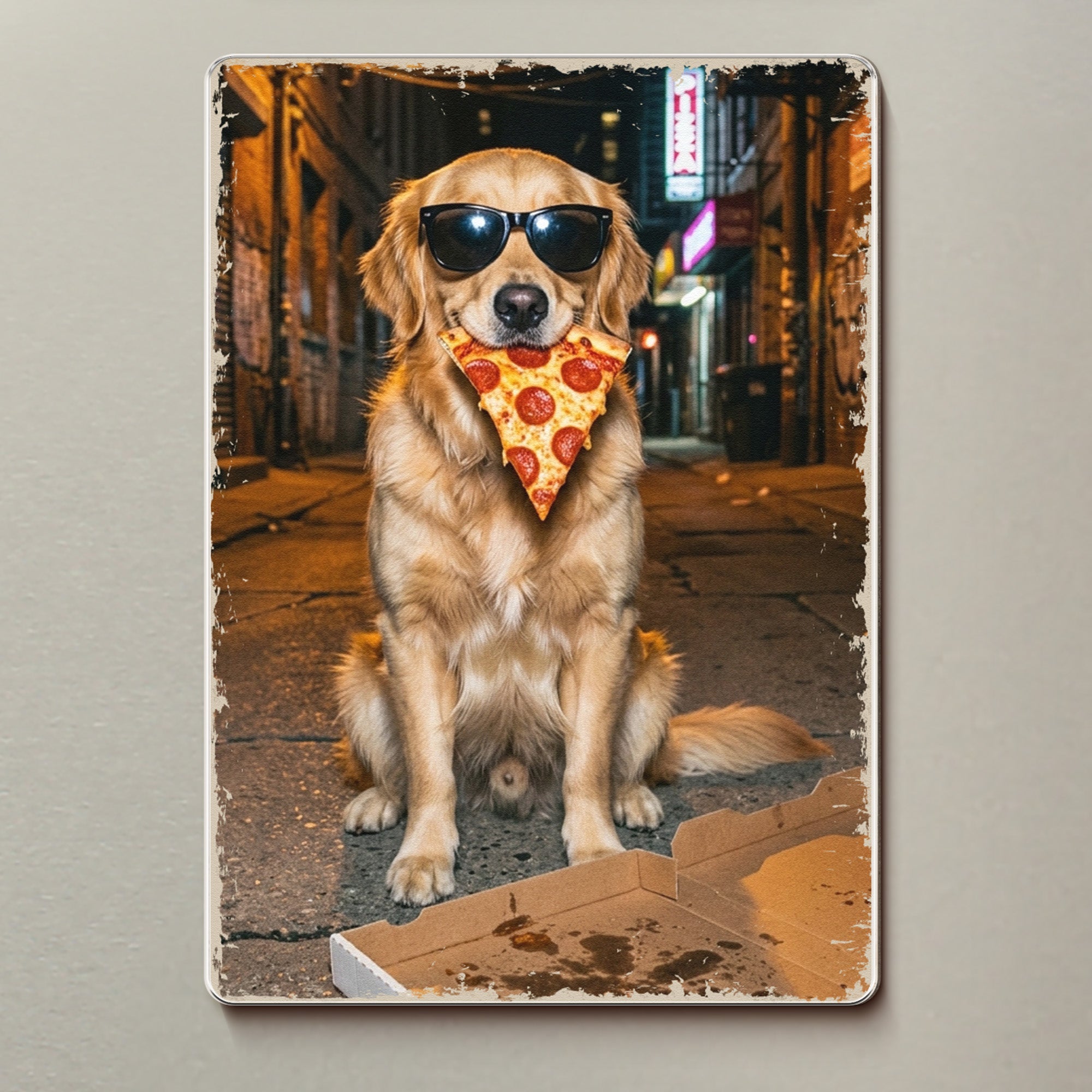 Custom Pet Portrait Funny Meme Gift For Pet Lovers - Personalized Magnet
