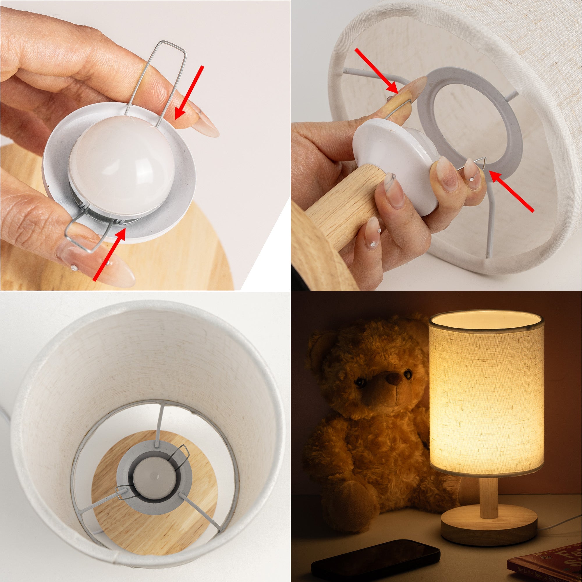 Custom Pet Portrait Halloween Van Gogh Art - Personalized Night Light