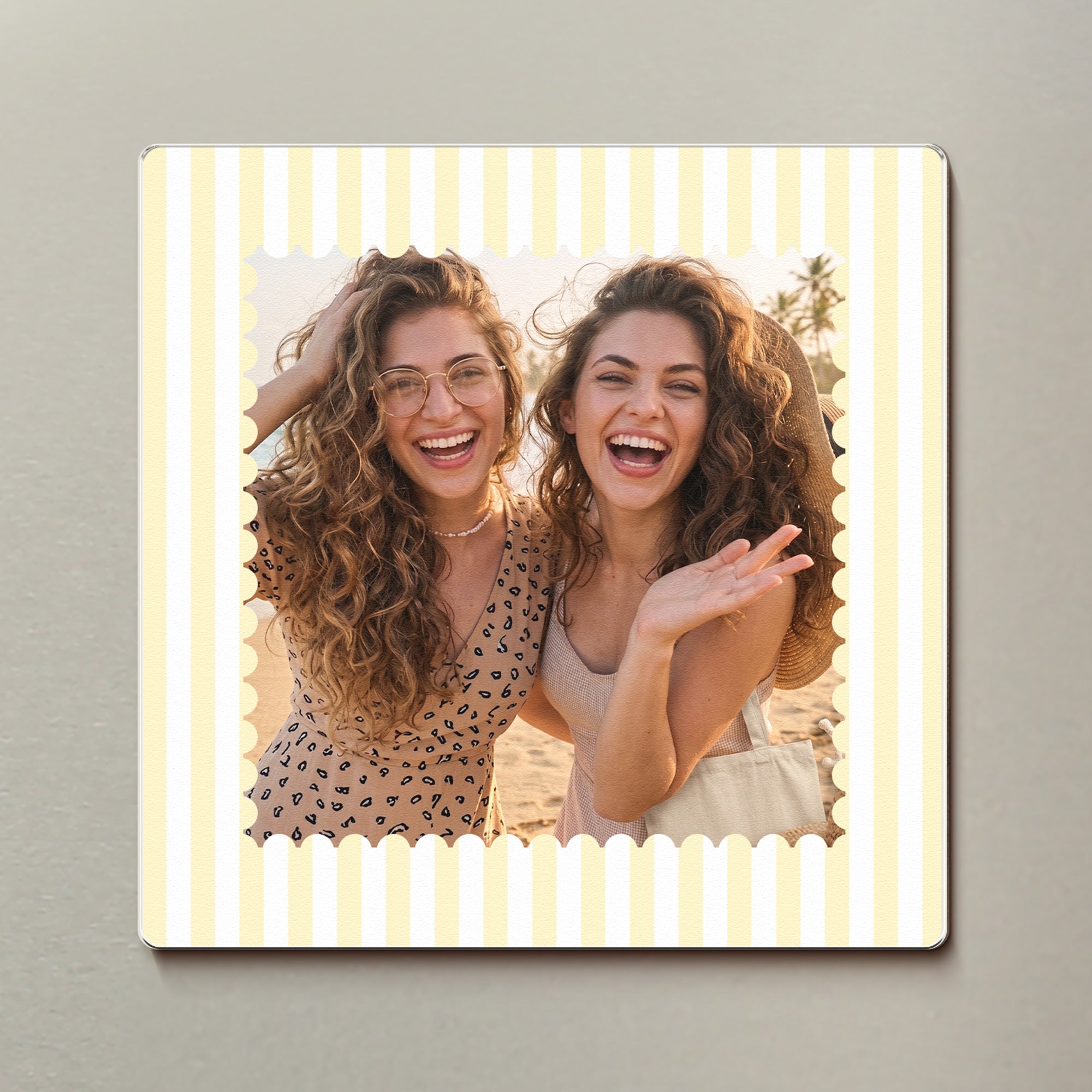 Custom Photo Friendship Gifts Thank You Gifts For BFF, Soul Sisters - Personalized Magnet