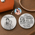Custom Photo Sketch Line Art Birthday Gift For Son Daughter - Personalized Pocket Hug