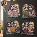 Custom Portrait Amigas Por Siempre, Regalo De Gracias Para Amiga - Personalized Magnet