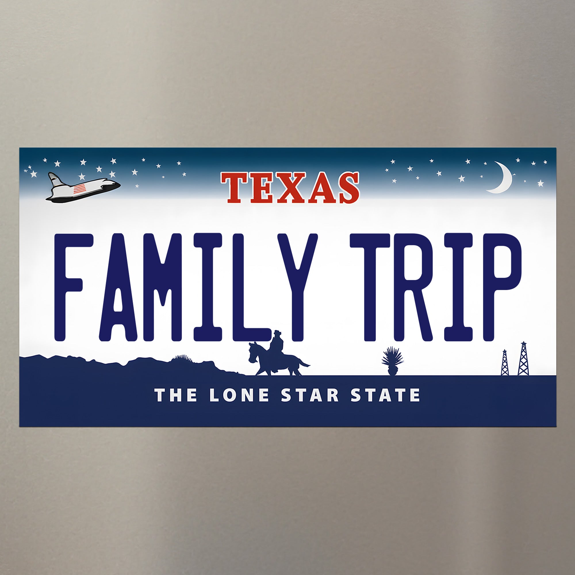 Custom State Cruise Door Signs Stateroom Decor Cruising Family Vacation, Girls Trip, Bachelor - Personalized Magnet